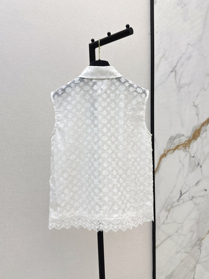 25ss lace vest