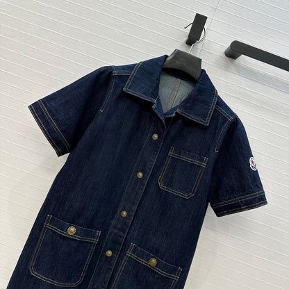 25ss denim dress