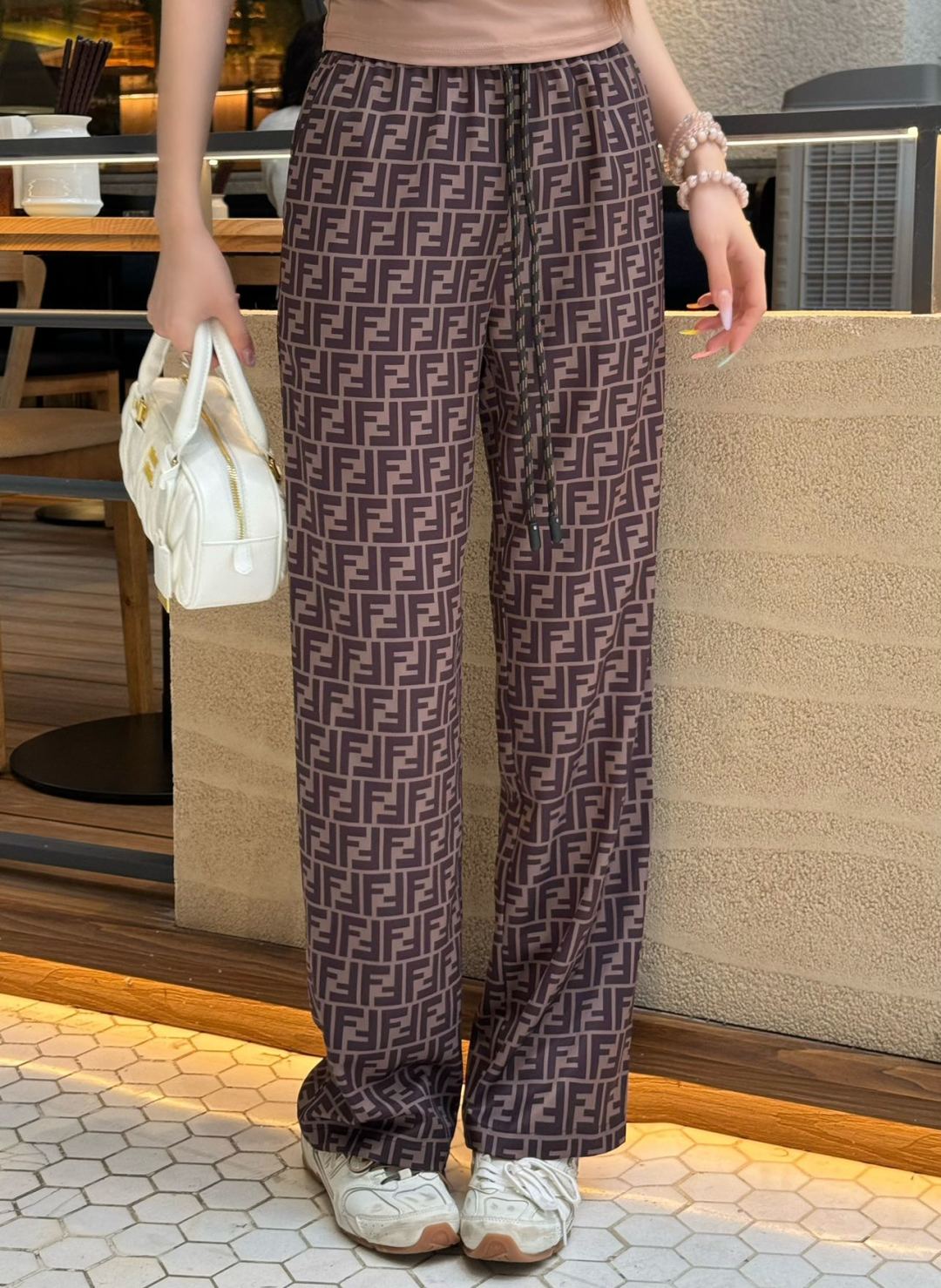25ss print pants
