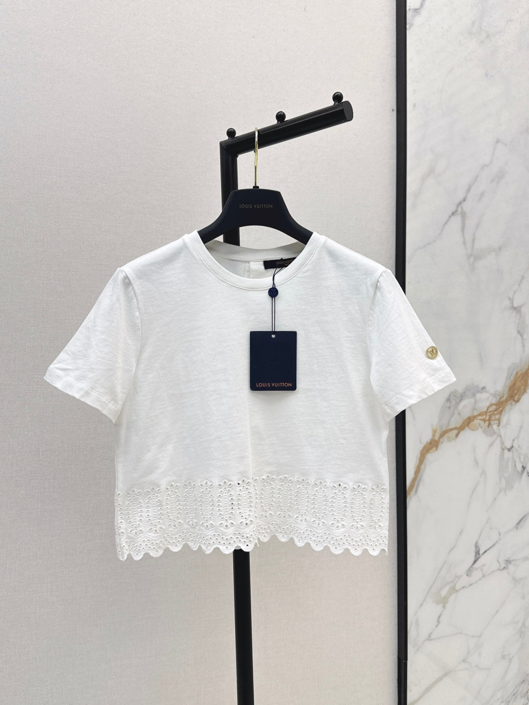 25ss embroidered t-shirt