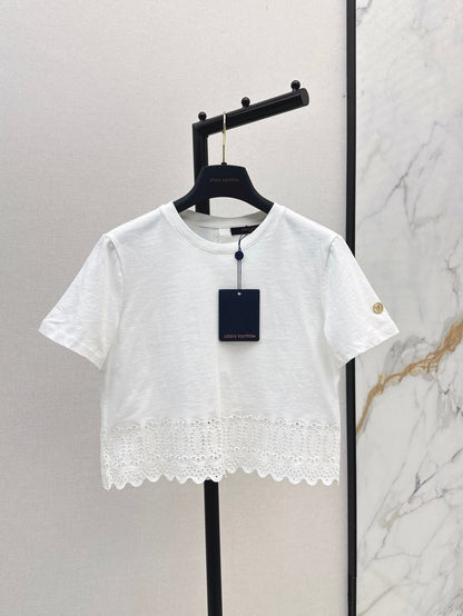 25ss embroidered t-shirt