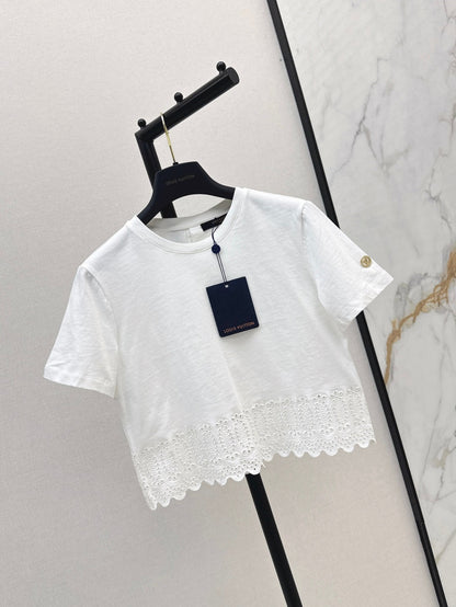 25ss embroidered t-shirt