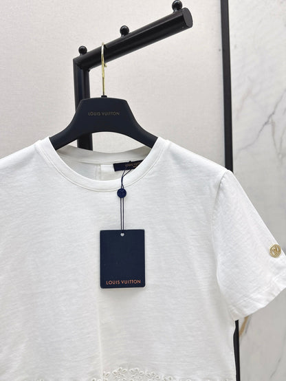 25ss embroidered t-shirt