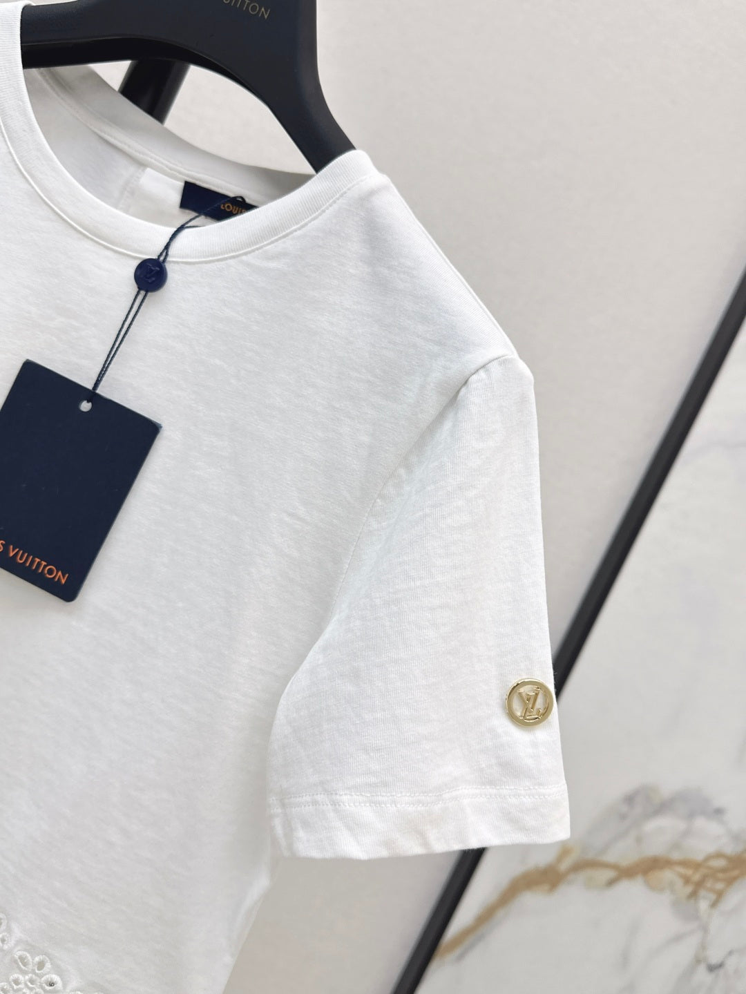 25ss embroidered t-shirt