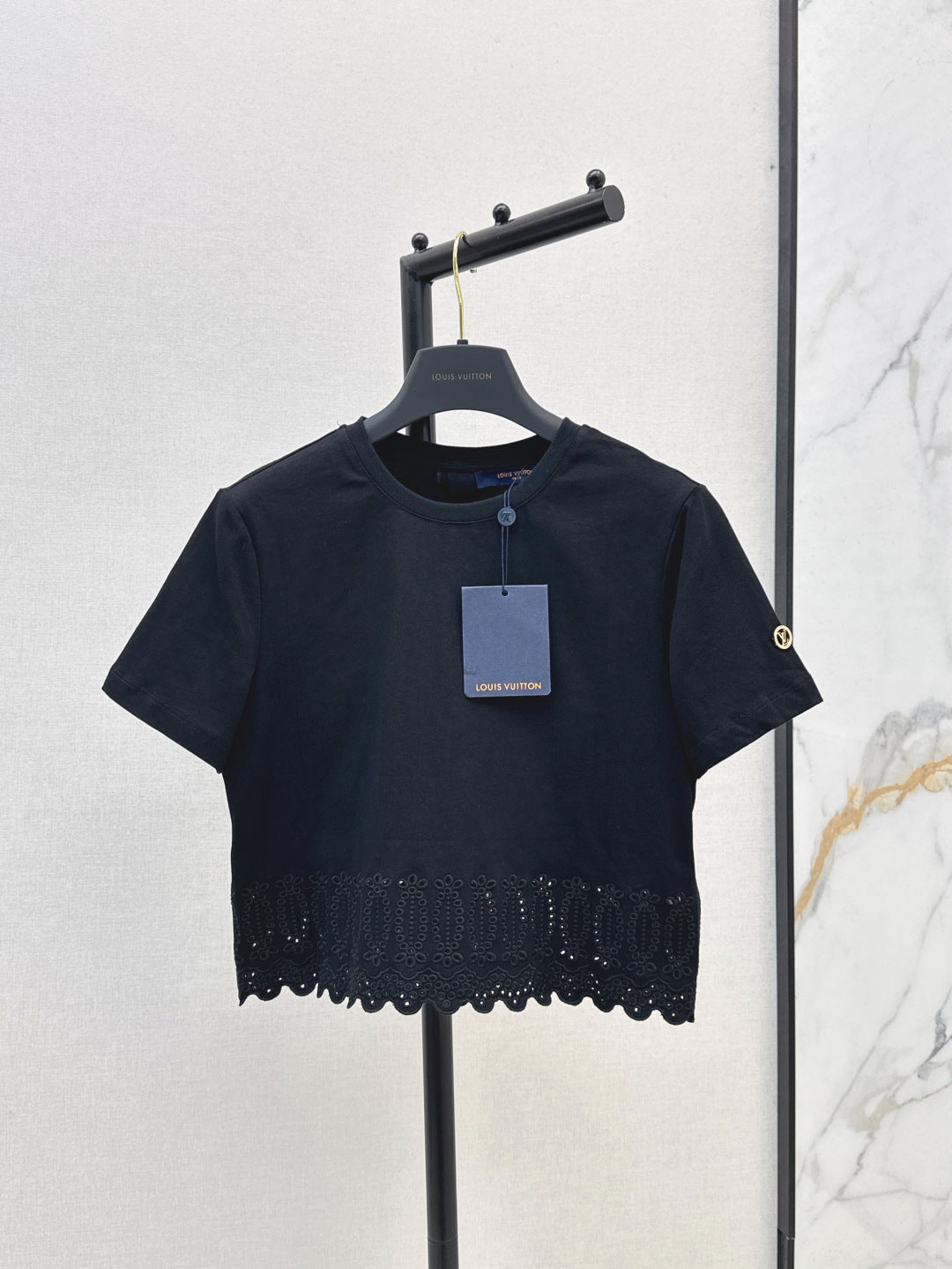 25ss embroidered t-shirt