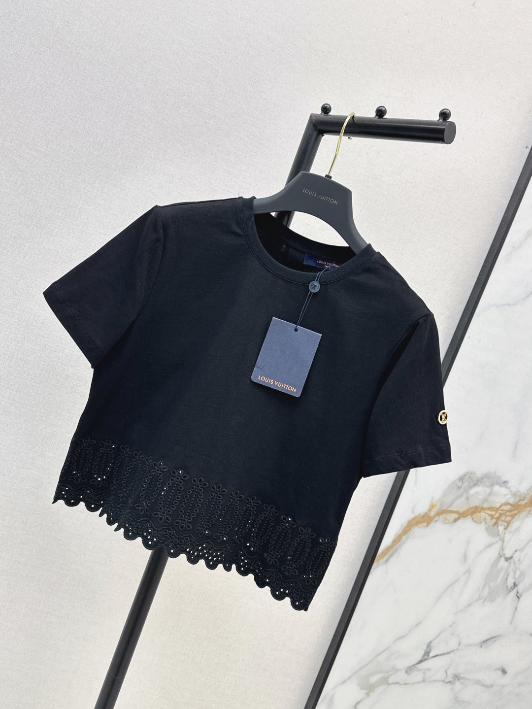 25ss embroidered t-shirt