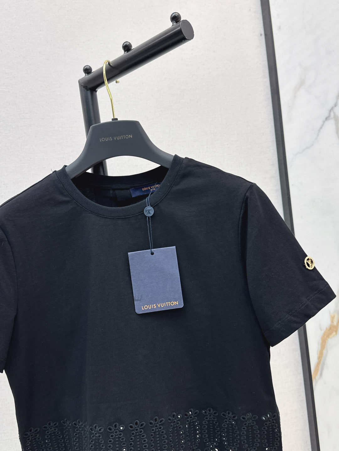 25ss embroidered t-shirt