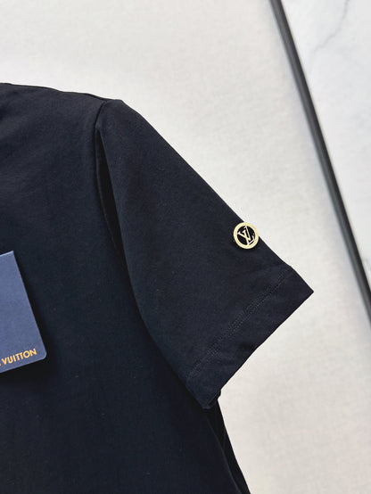 25ss embroidered t-shirt