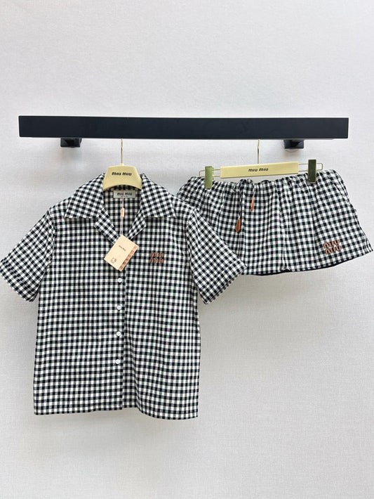 25ss plaid suit