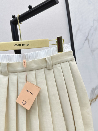25ss pleated skirt