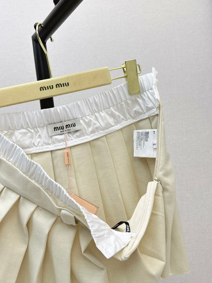 25ss pleated skirt