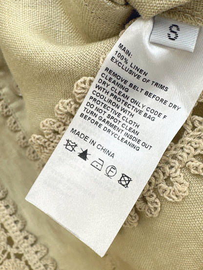 25ss Linen lace shirt