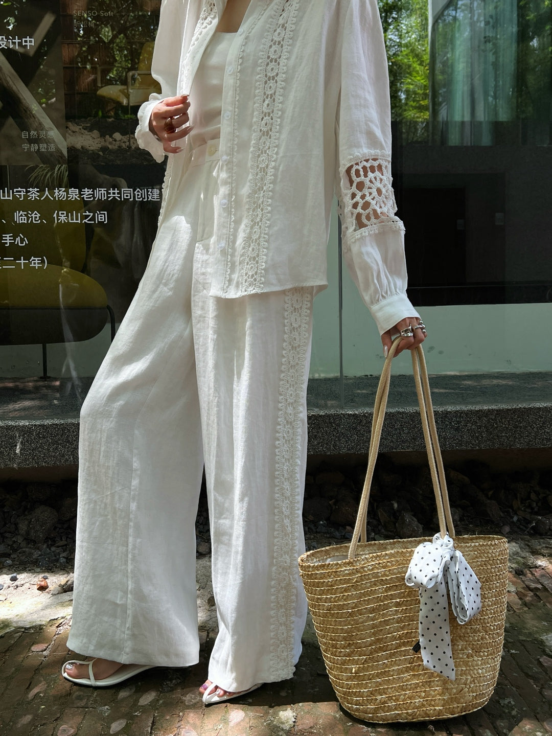25ss lace shirt