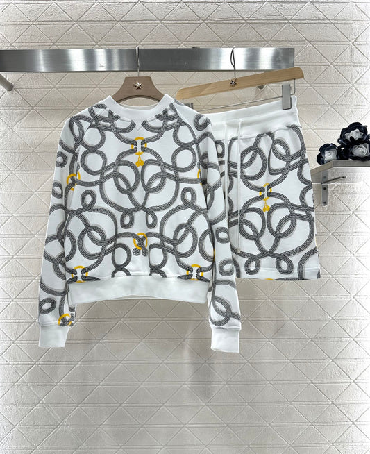 2024 new products Sweater skirt set