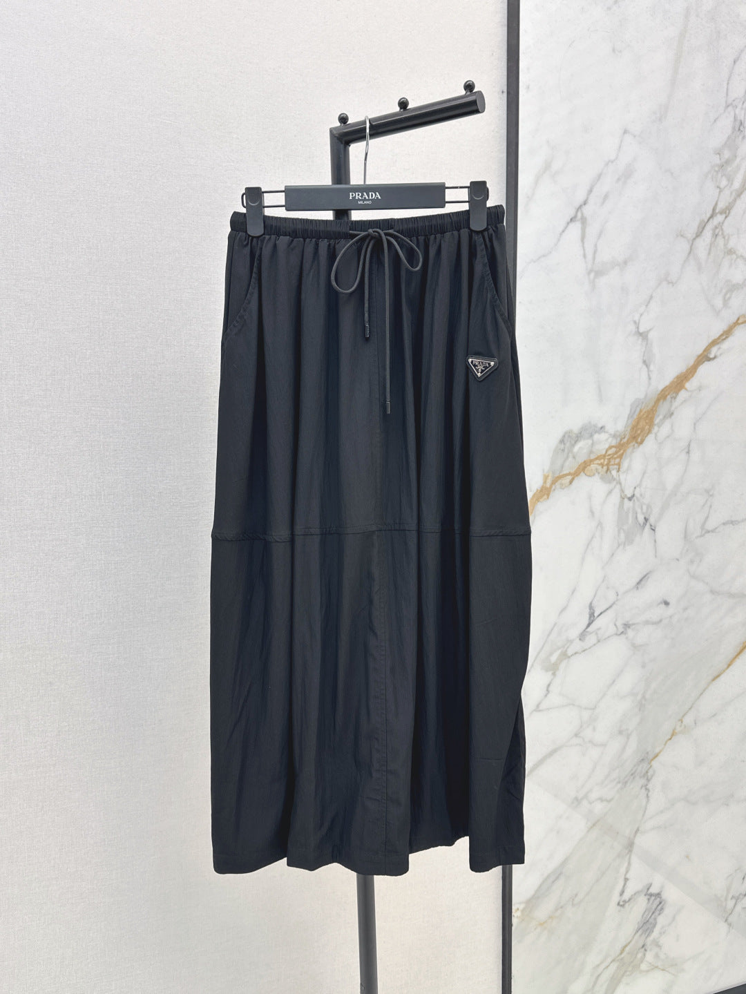 25ss drawstring skirt