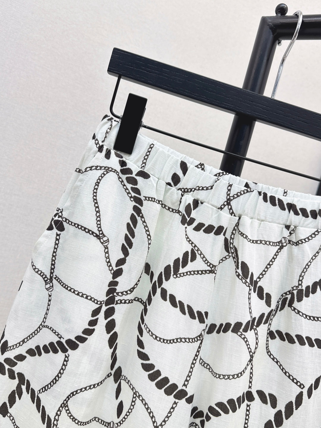 25ss linen print pants