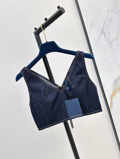 25ss denim vest