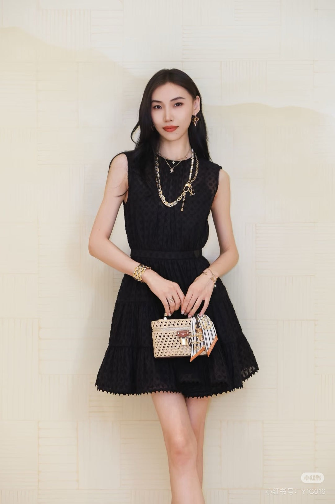 25ss jacquard dress
