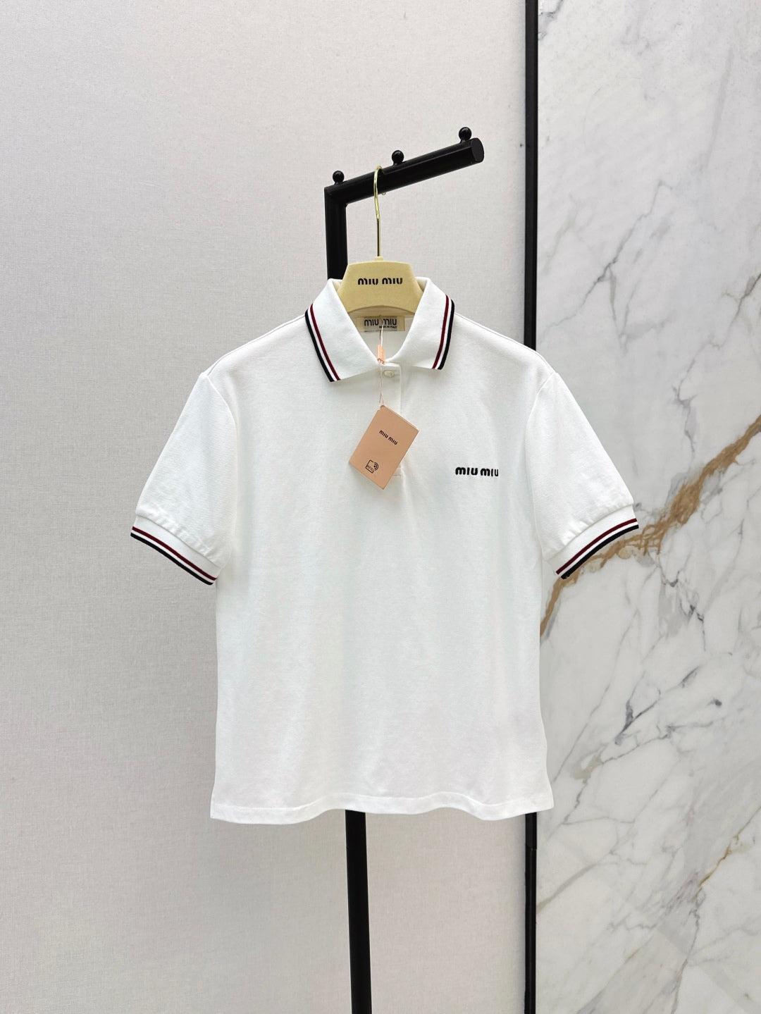 25ss embroidered polo