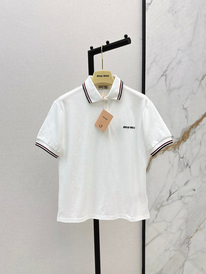 25ss embroidered polo