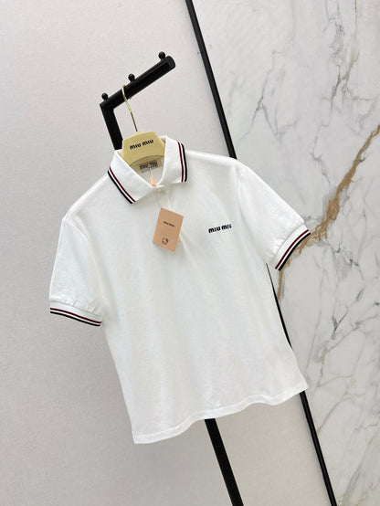 25ss embroidered polo