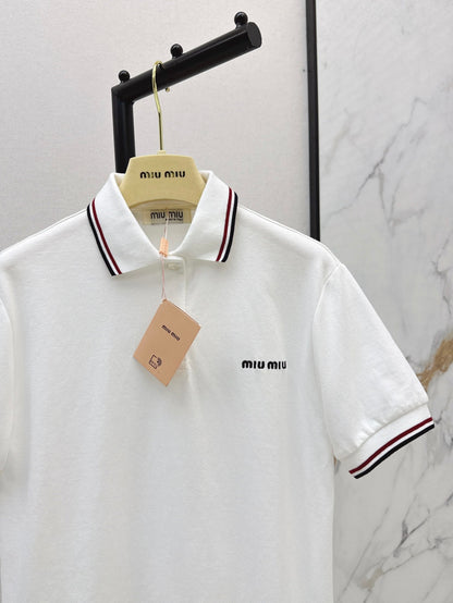 25ss embroidered polo