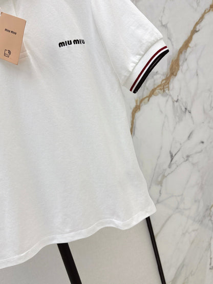 25ss embroidered polo