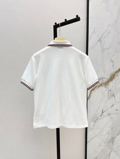 25ss embroidered polo