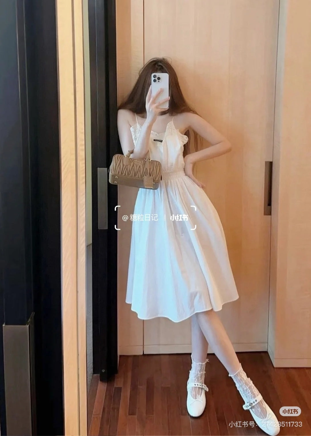 25ss lace slip dress