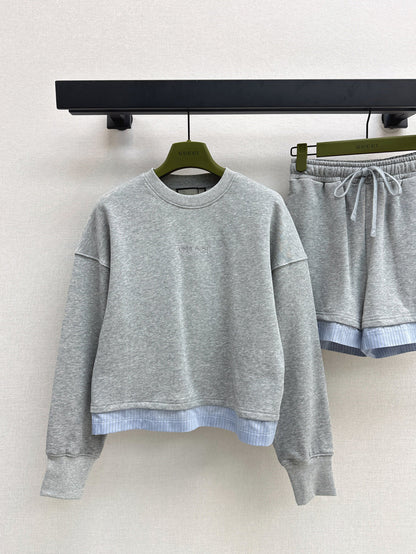 25ss sweatshirt suit