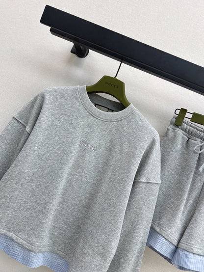 25ss sweatshirt suit