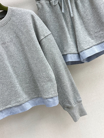 25ss sweatshirt suit