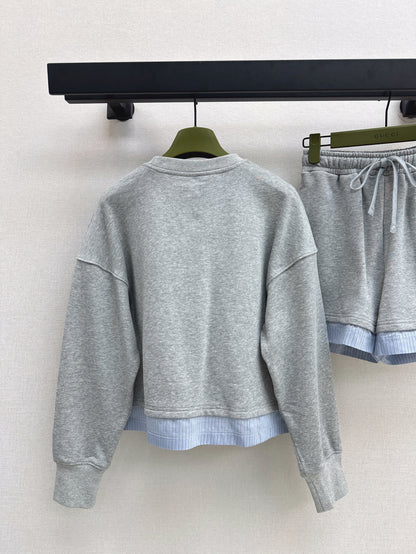 25ss sweatshirt suit