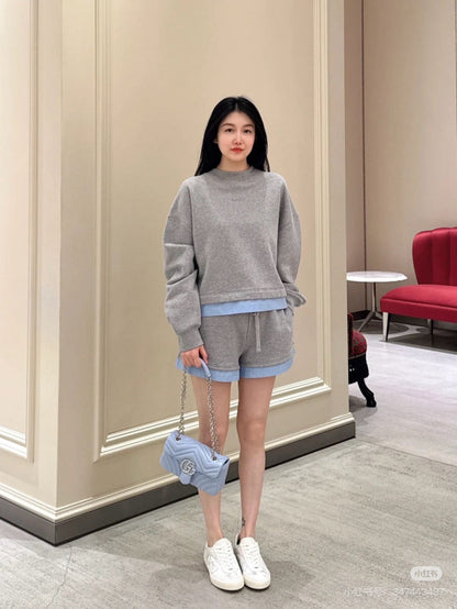 25ss sweatshirt suit