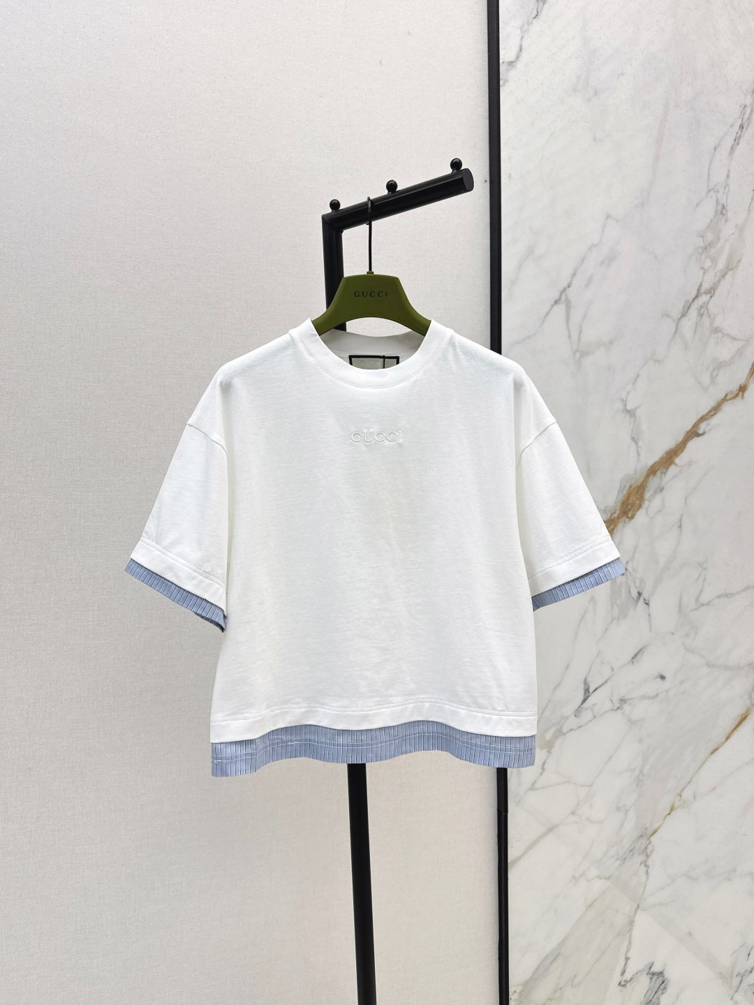 25ss embroidered t-shirt