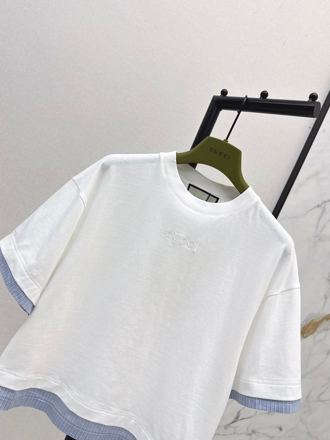 25ss embroidered t-shirt