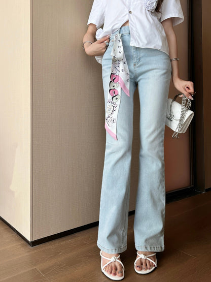 25ss scarf jeans