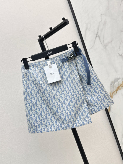25SS miss print skort