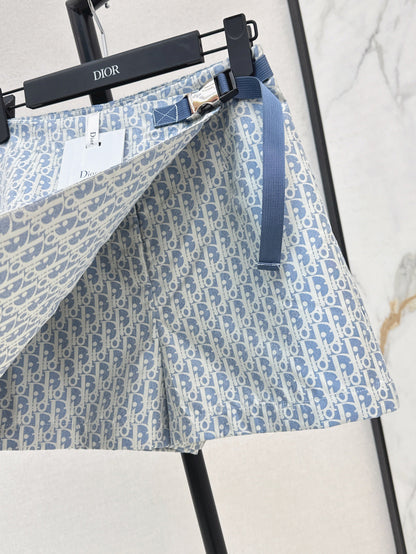 25SS miss print skort