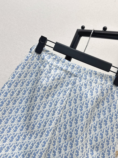 25SS miss print skort