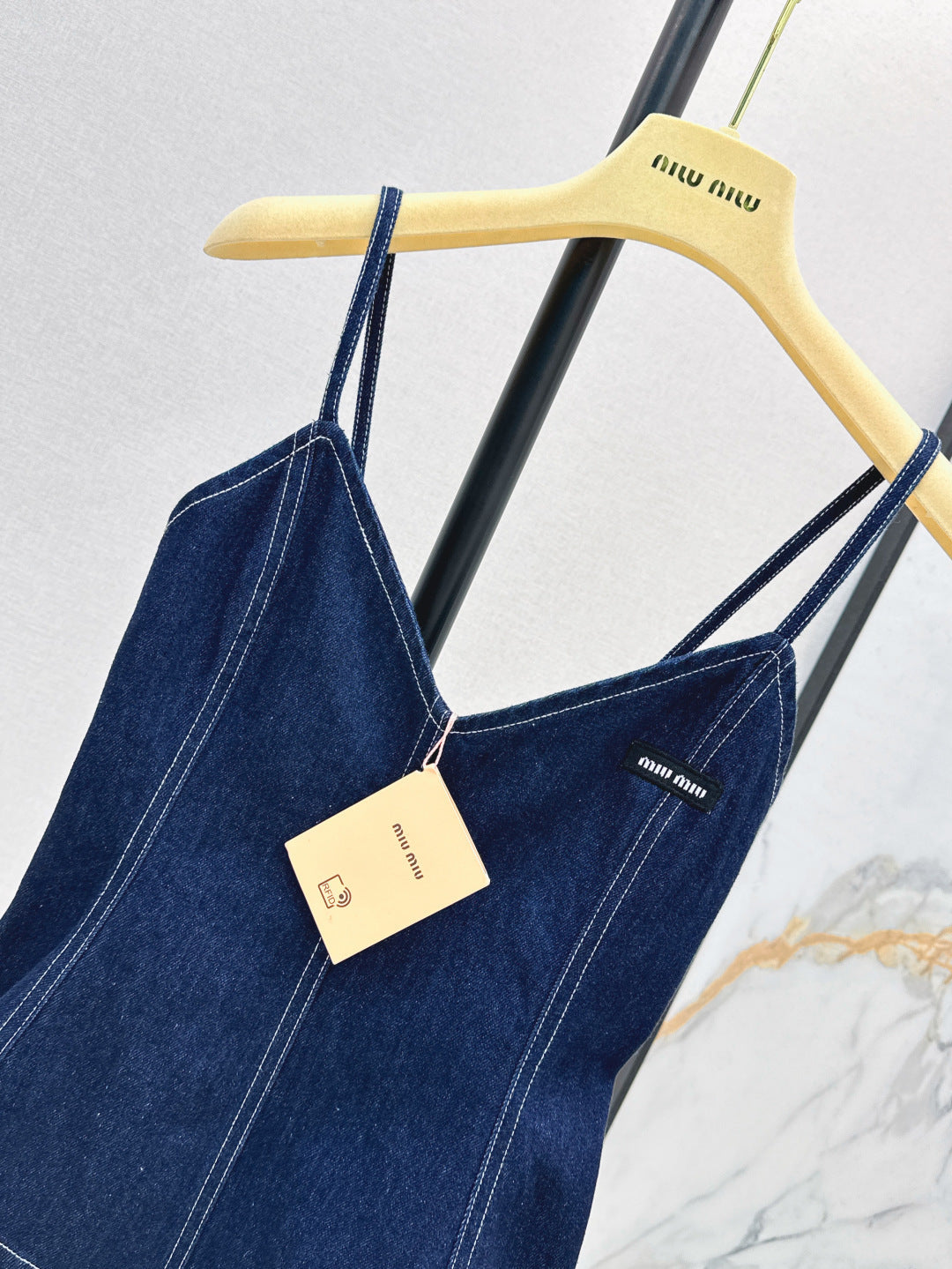 25ss denim camisole