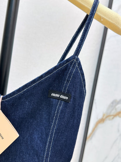 25ss denim camisole