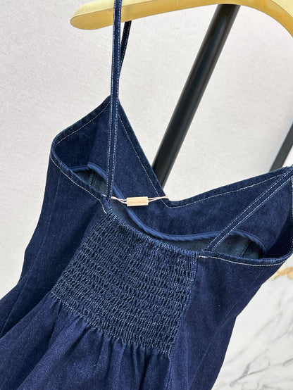 25ss denim camisole