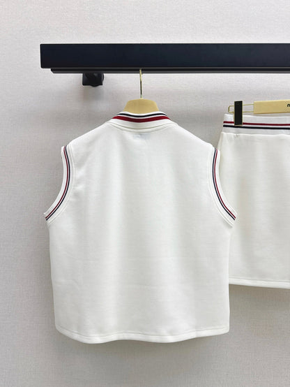 25ss vest skirt set