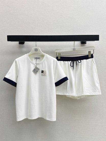 25ss tee short set