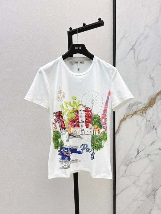 25ss print t-shirt
