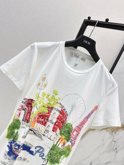 25ss print t-shirt