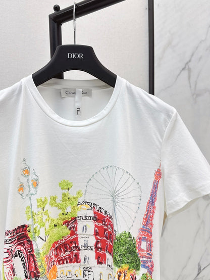 25ss print t-shirt