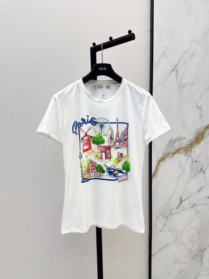 25SS print t-shirt