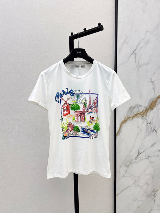25SS print t-shirt